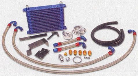 GReddy Oil Cooler Kit; Replaces Factory Oil Cooler; Core:13 Row