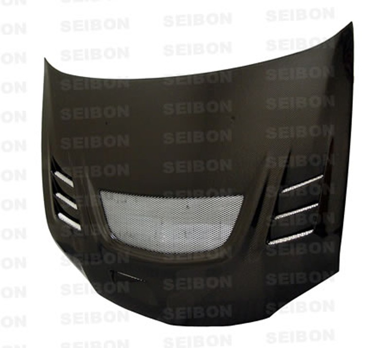 SEIBON Carbon Fiber Hood Mitsubishi Lancer Evolution YR: 2003-2005