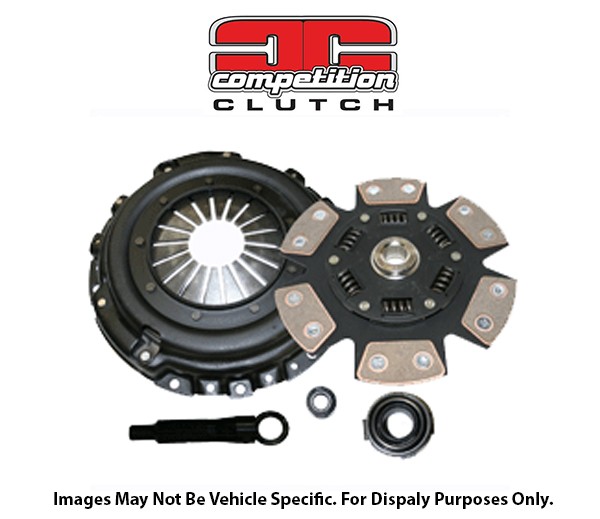 COMPETITION CLUTCH PERFORMANCE CLUTCH KIT - SCC Stage 4 Sprung Strip Series 1620 - 6 Pad Ceramic for Subaru RS 1996-2002 EJ22 Cyl 4 2.2L