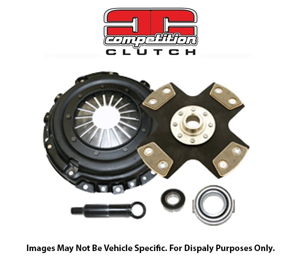 COMPETITION CLUTCH PERFORMANCE CLUTCH KIT - SCC Stage 5 Rigid Strip Series 0420 - 4 Pad Rigid Ceramic for Subaru Impreza 1996-2002 EJ18 Cyl 4 1.8L