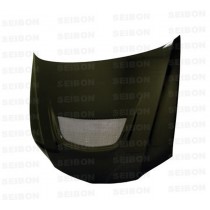 SEIBON Carbon Fiber Hood Mitsubishi Lancer Evolution YR: 2003-2005