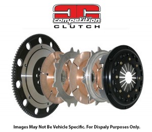 COMPETITION CLUTCH TMI MUTLI / HYBRID 184MM RIGID TWIN for Subaru Impreza 2002-2005 EJ20T Cyl 4 Eng 2.0L Turbo