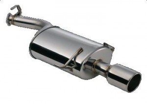 GReddy Silent Force Revolution Exhaust; Piping:80mm Dual;Tip:115mm Dual