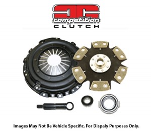 COMPETITION CLUTCH PERFORMANCE CLUTCH KIT - SCC Stage 4 Rigid Strip Series 0620 - 6 Pad Rigid Ceramic for Mitsubishi Lancer Evo 2001-2002 4G63 Cyl 4 2.0L EVO 7